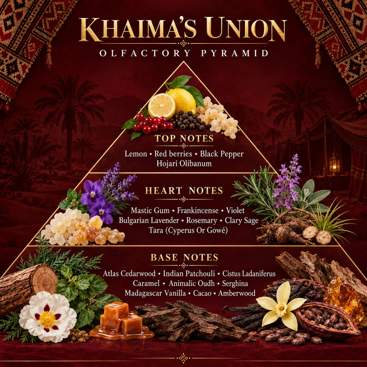 KHAIMA'S UNION Extrait De Parfum